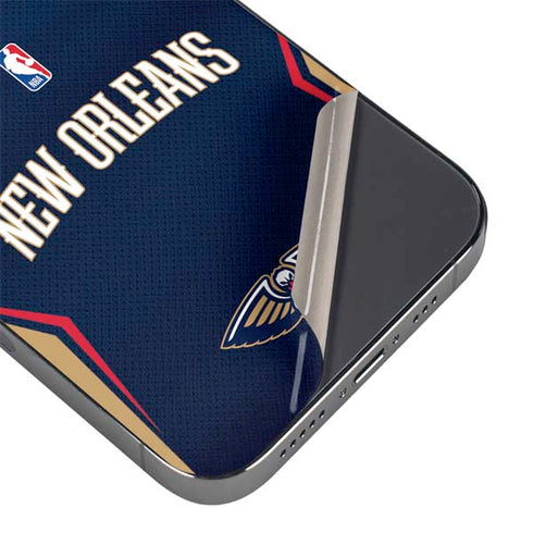 NBA New Orleans Pelicans Jersey iPhone 14 Pro Skin